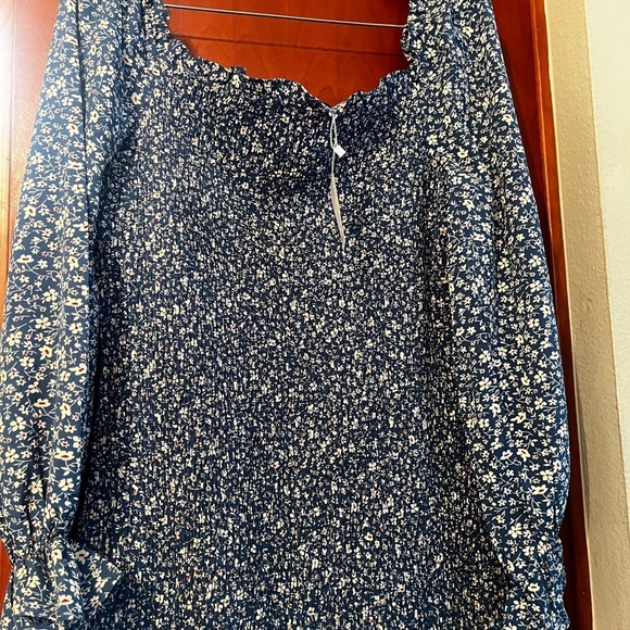 PRETTYGARDEN Summer Floral Sz XXL  Ruffle Hem Bodycon Mermaid Cocktail - Picture 6 of 10